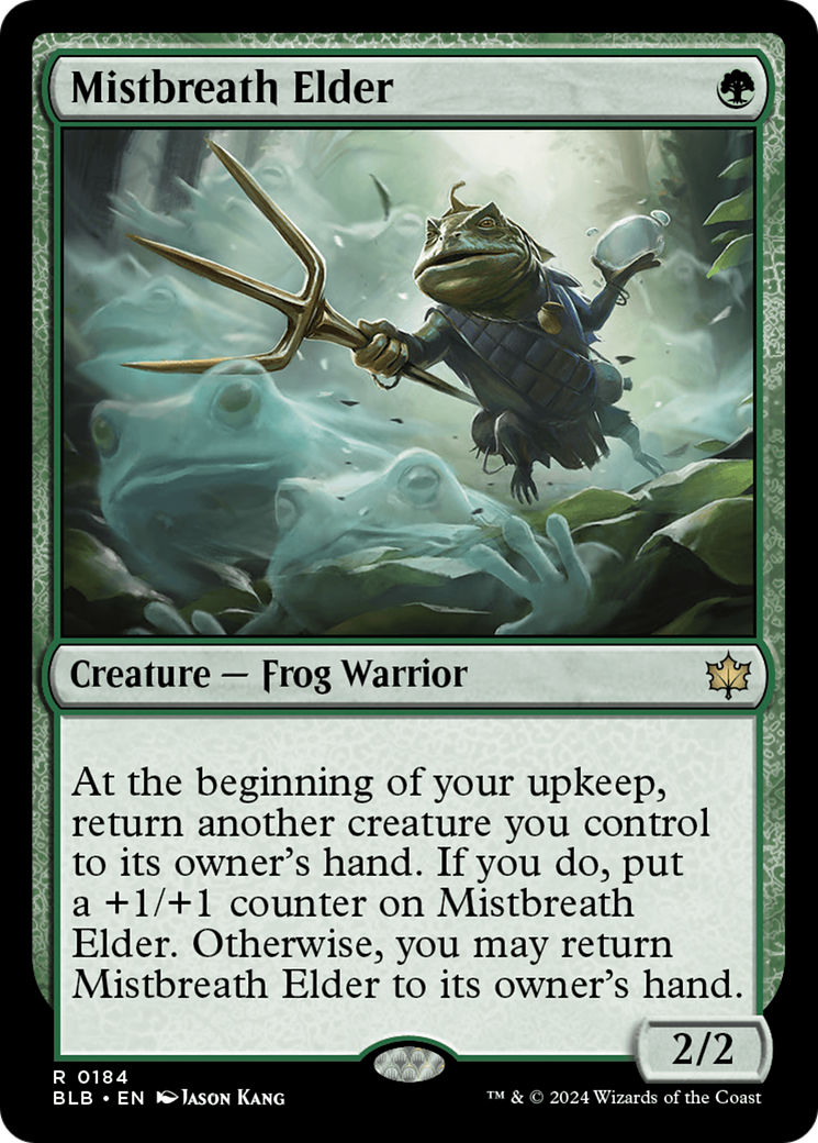 Mistbreath Elder (BLB-184) -  Foil