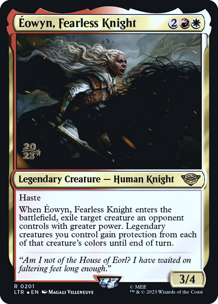 Éowyn, Fearless Knight (PRE-201S) -  Foil