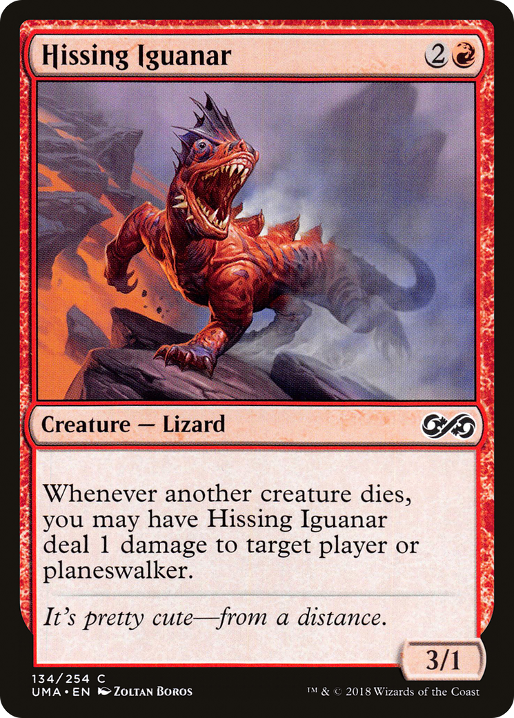 Hissing Iguanar (UMA-134) -  Foil