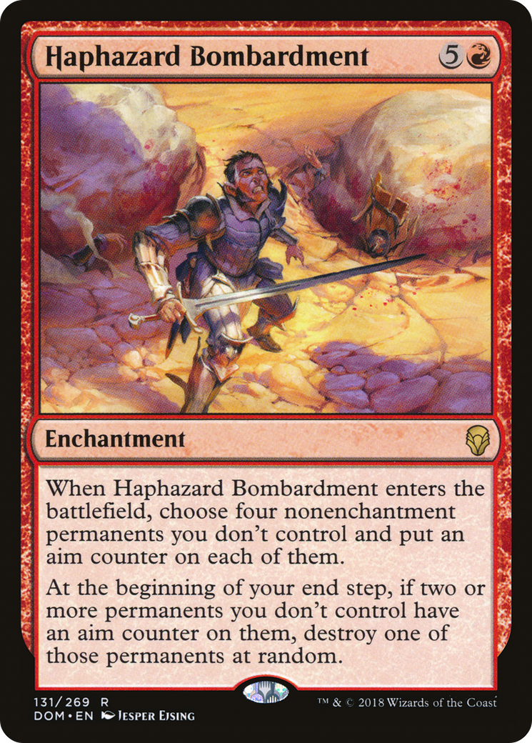 Haphazard Bombardment (DOM-131) -  Foil