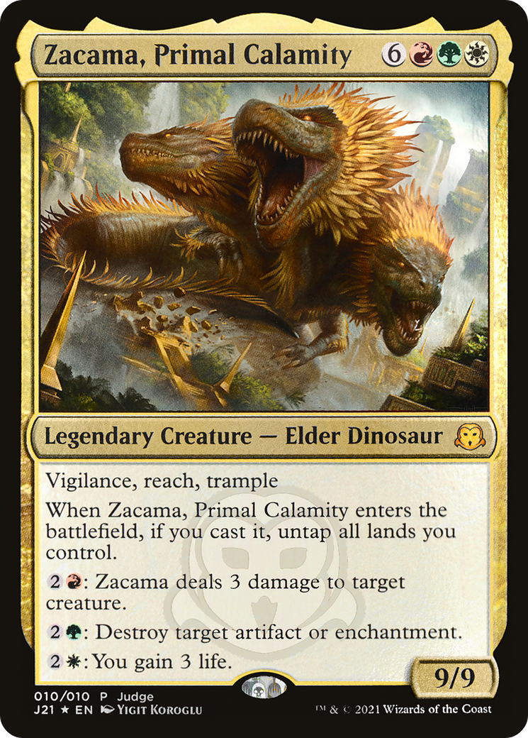 Zacama, Primal Calamity (JDG-010) -  Foil