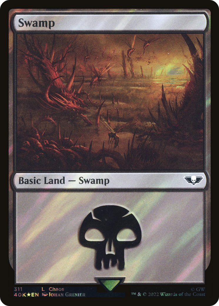 Swamp (40K-311★) -  Foil