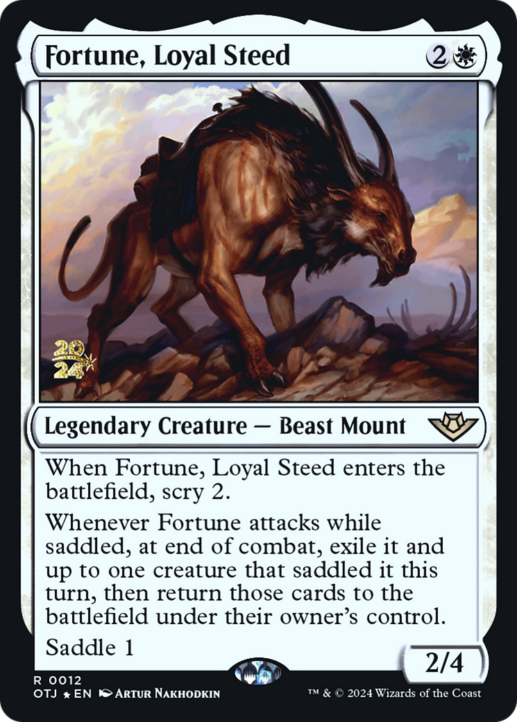 Fortune, Loyal Steed (PRE-12S) -  Foil