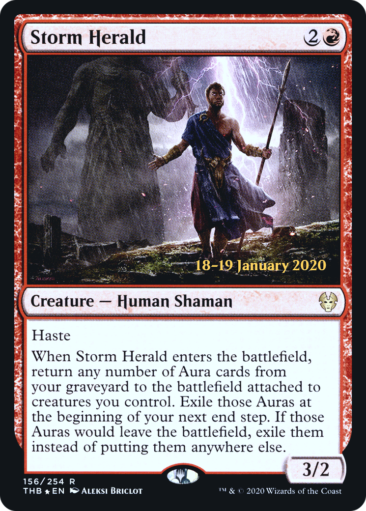 Storm Herald (PRE-156S) -  Foil