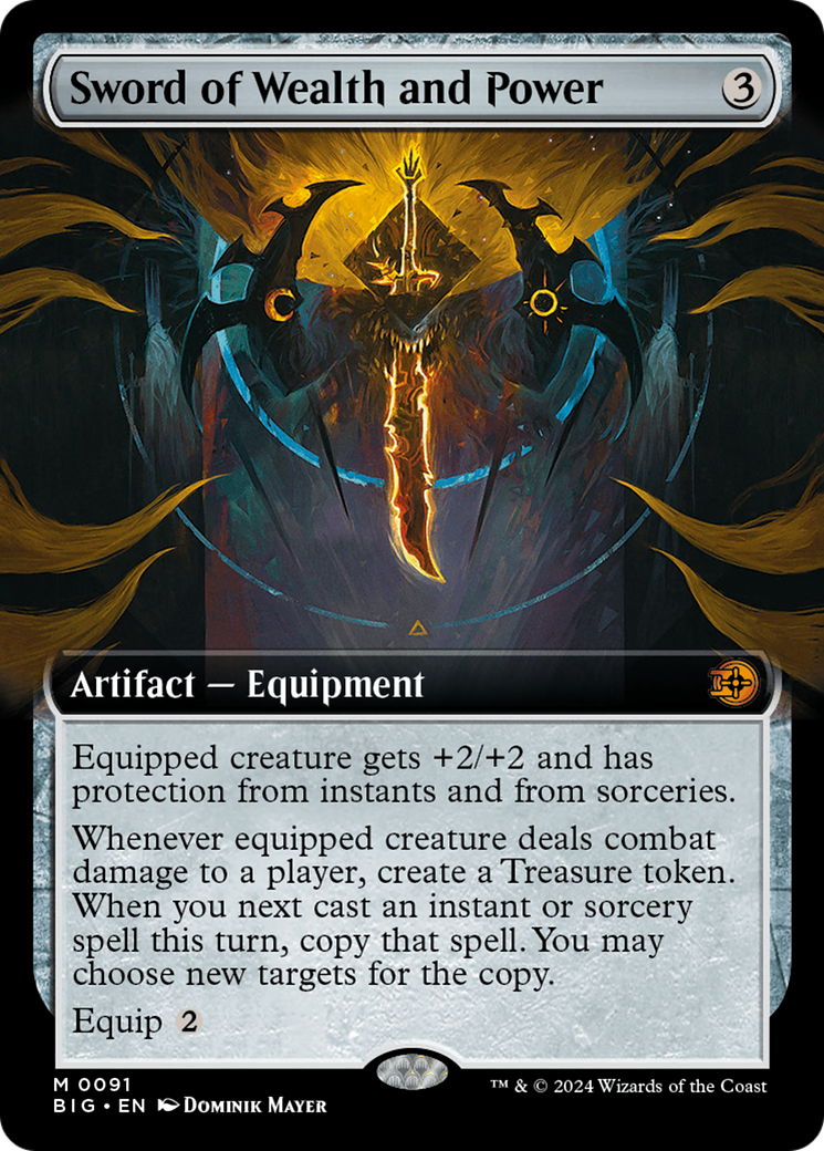 Sword of Wealth and Power (BIG-091) - : (Extended Art) Foil