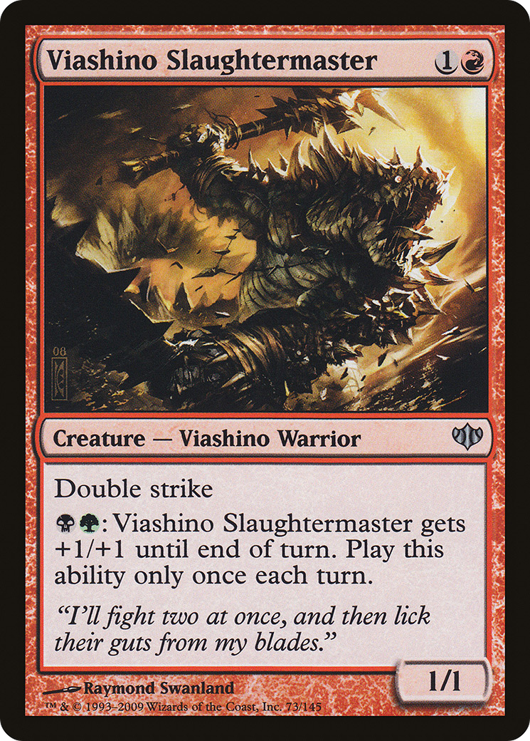 Viashino Slaughtermaster (CON-073) -