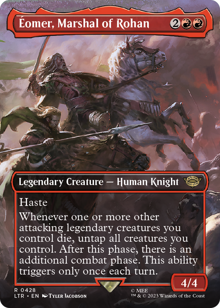 Éomer, Marshal of Rohan (LTR-428) -  (Borderless) Foil