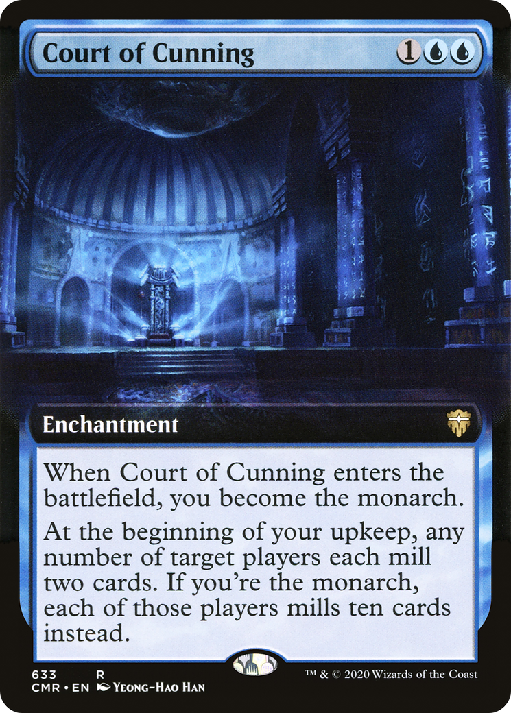 Court of Cunning (CMR-633) - : (Extended Art) Foil