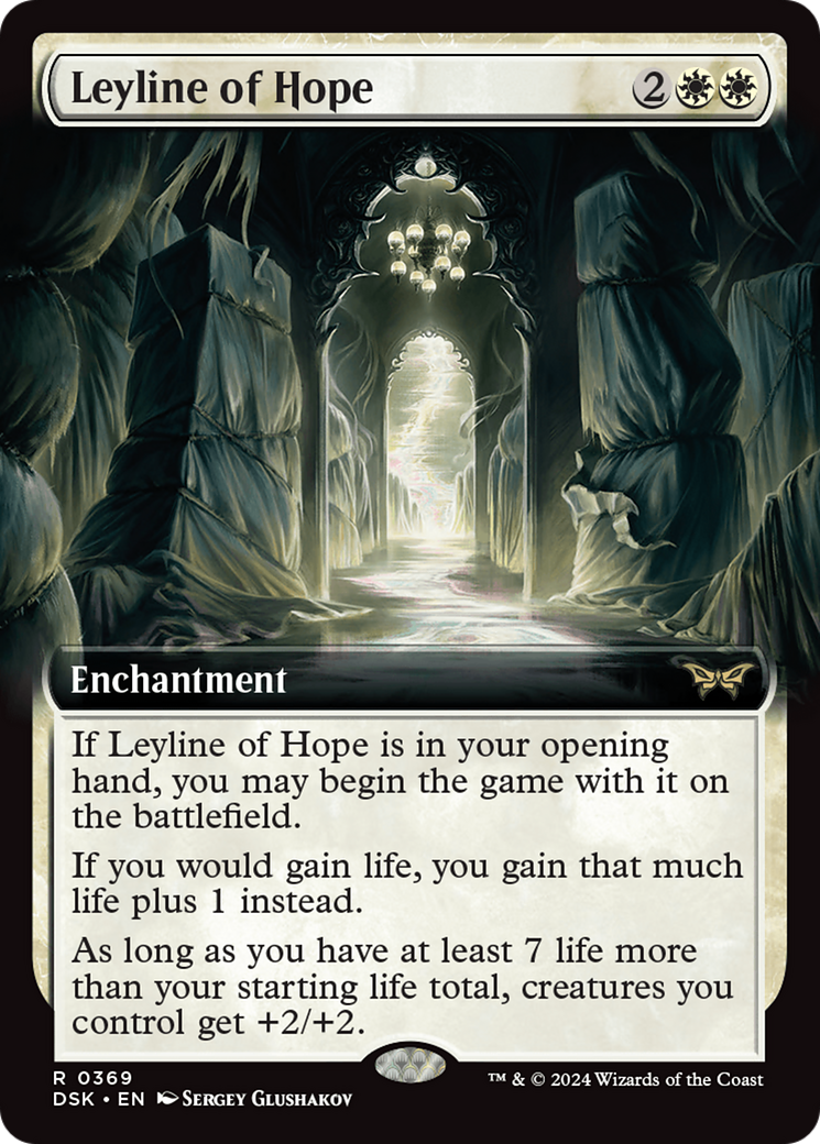 Leyline of Hope (DSK-369) - : (Extended Art) Foil