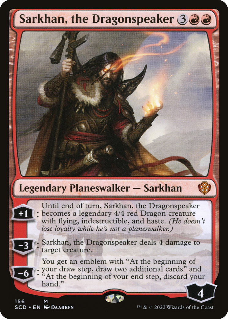 Sarkhan, the Dragonspeaker (SCD-156) -