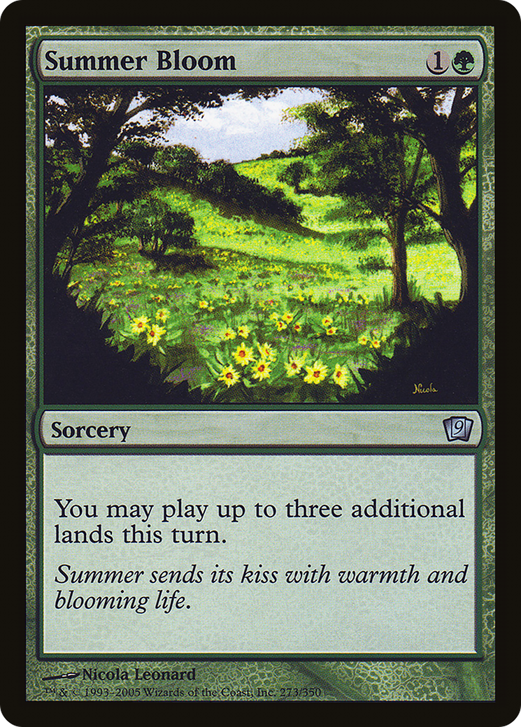 Summer Bloom (9ED-273★) -  Foil