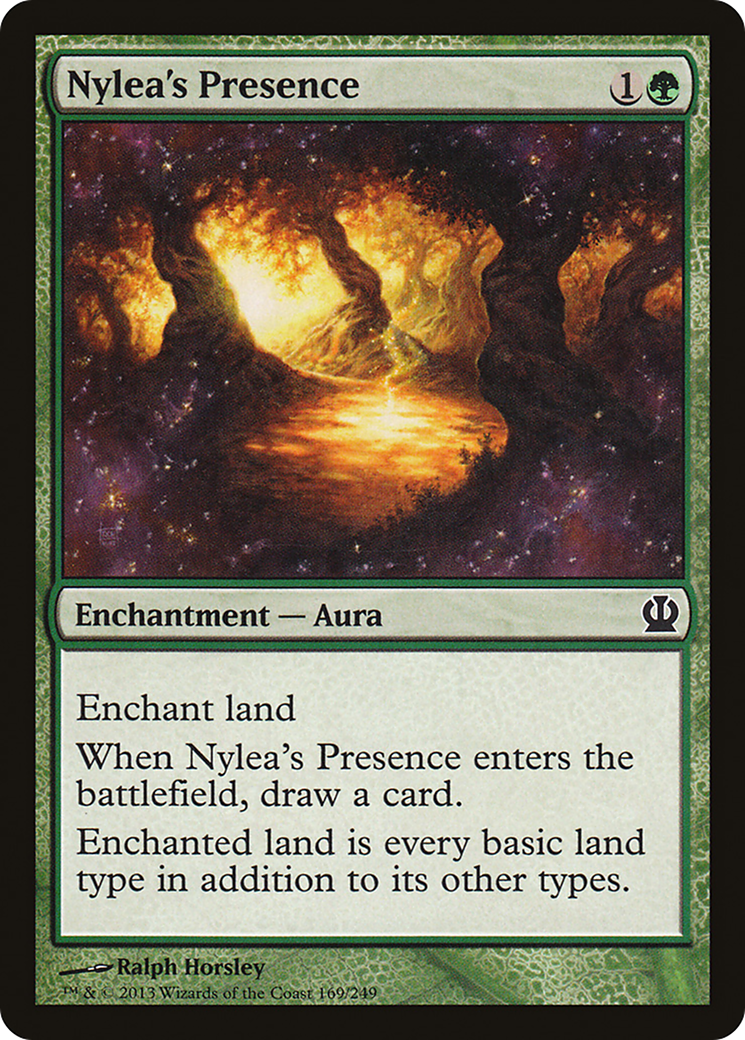 Nylea's Presence (THS-169) -  Foil