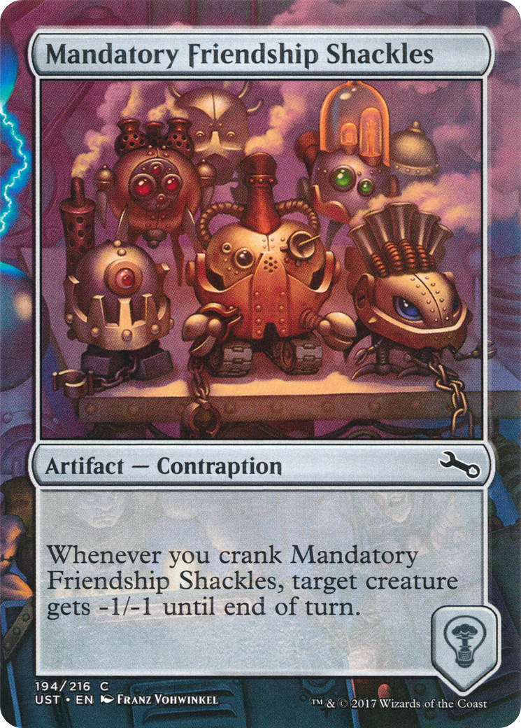 Mandatory Friendship Shackles (UST-194) -  (Borderless)