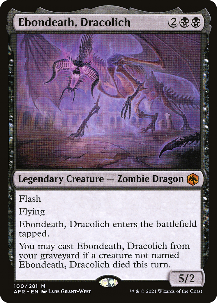 Ebondeath, Dracolich (AFR-100) -