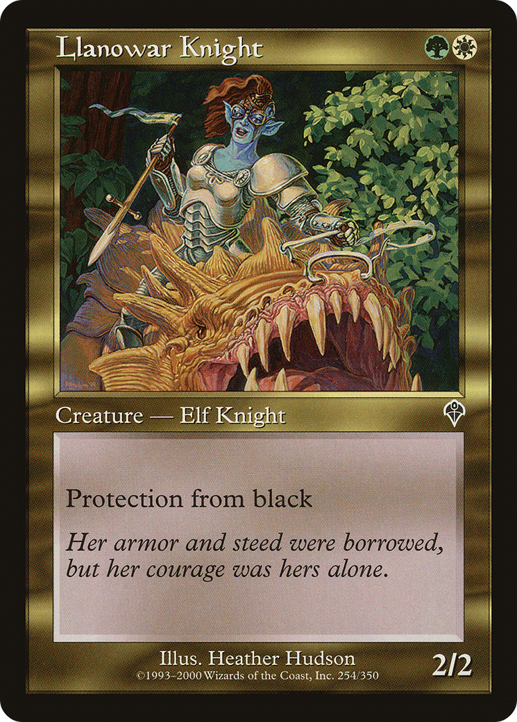 Llanowar Knight (INV-254) -