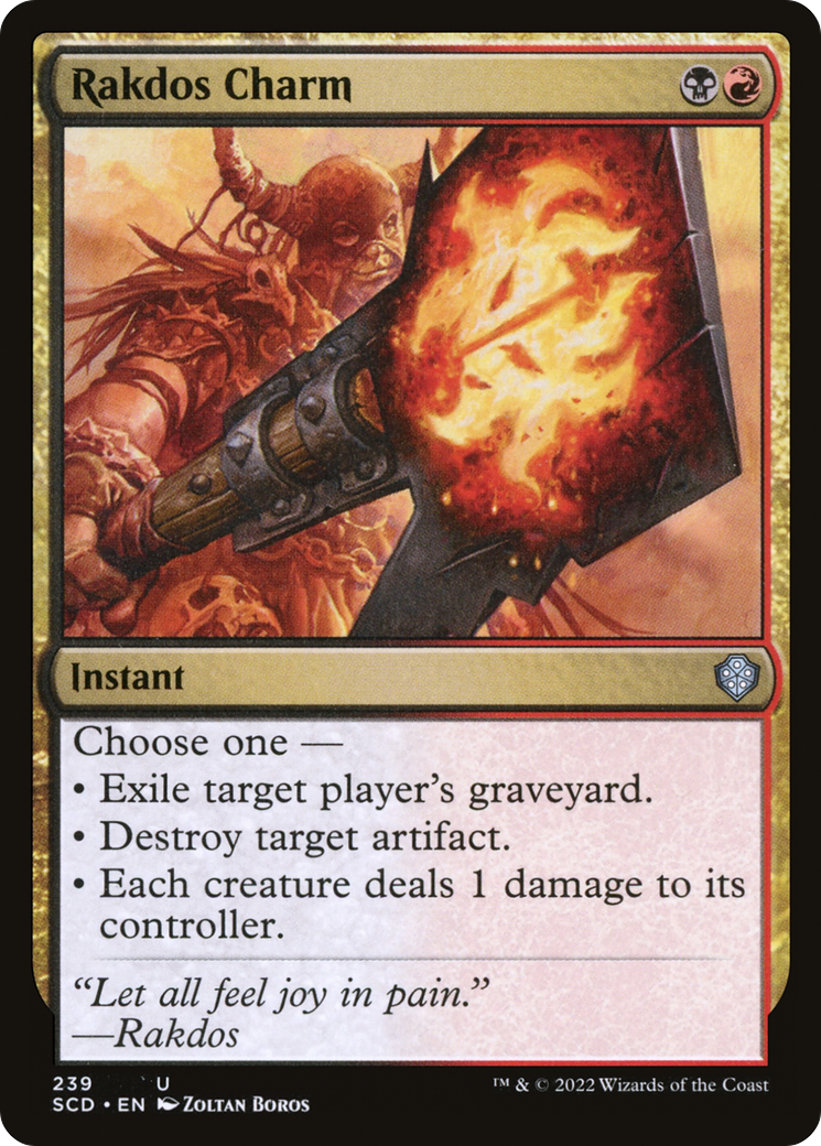 Rakdos Charm (SCD-239) -