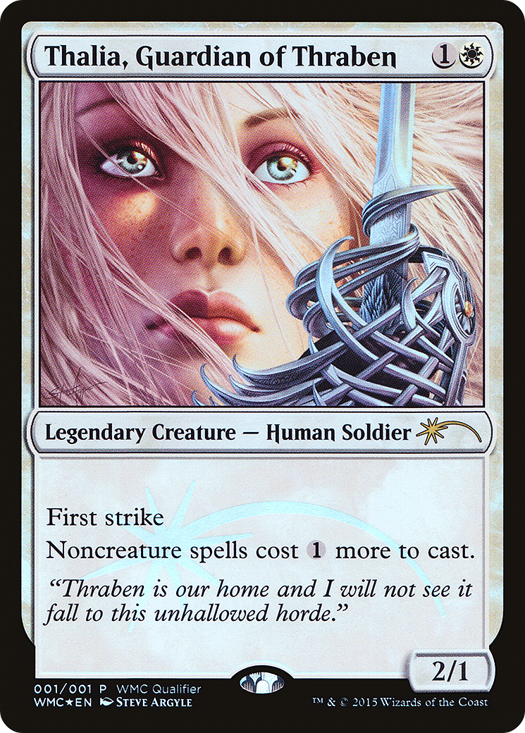 Thalia, Guardian of Thraben (WMCQ-2015) -  Foil