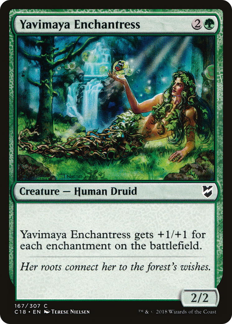 Yavimaya Enchantress (C18-167) -