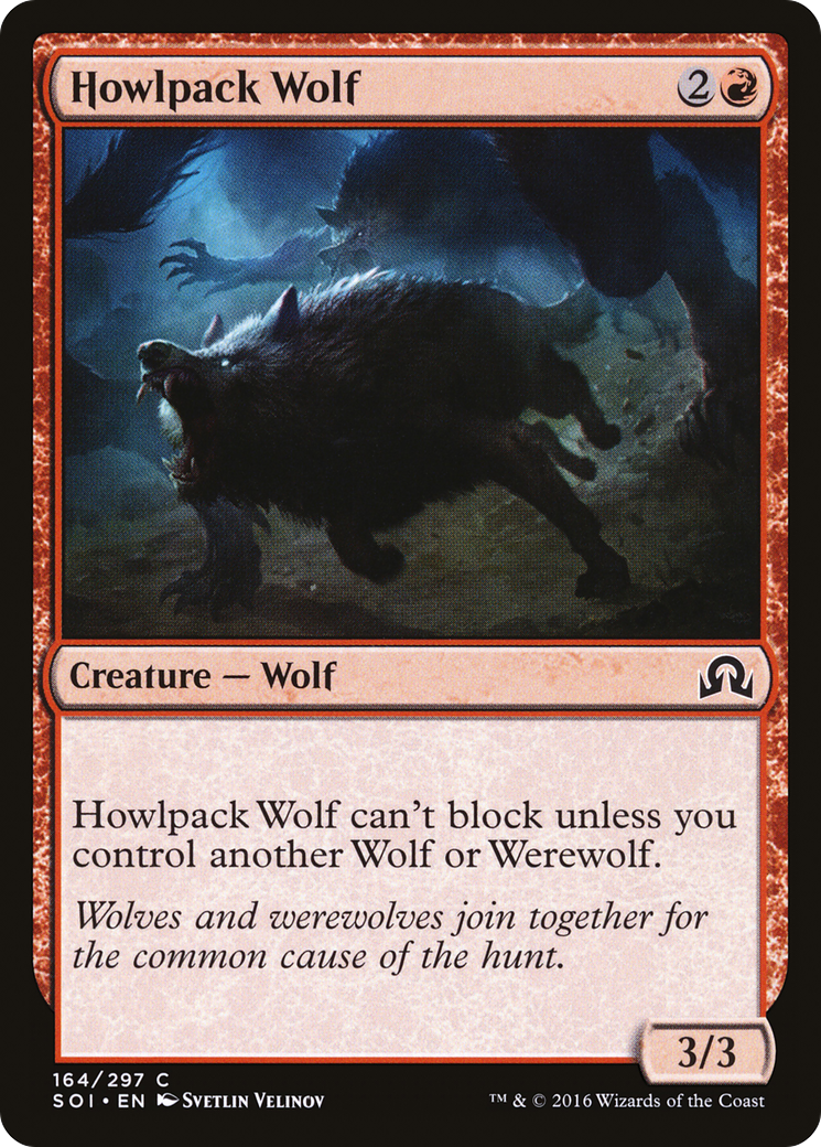 Howlpack Wolf (SOI-164) -  Foil