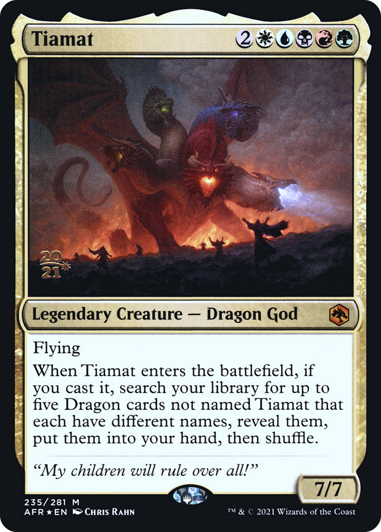 Tiamat (PRE-235S) -  Foil