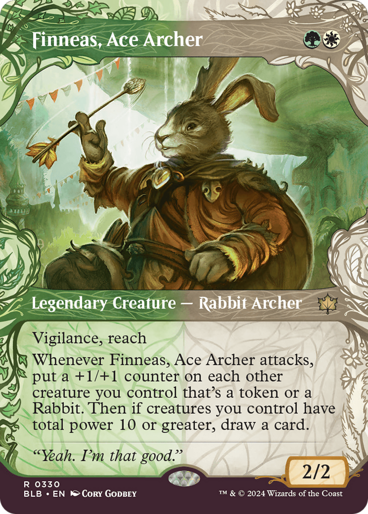 Finneas, Ace Archer (BLB-330) - : (Showcase) Foil