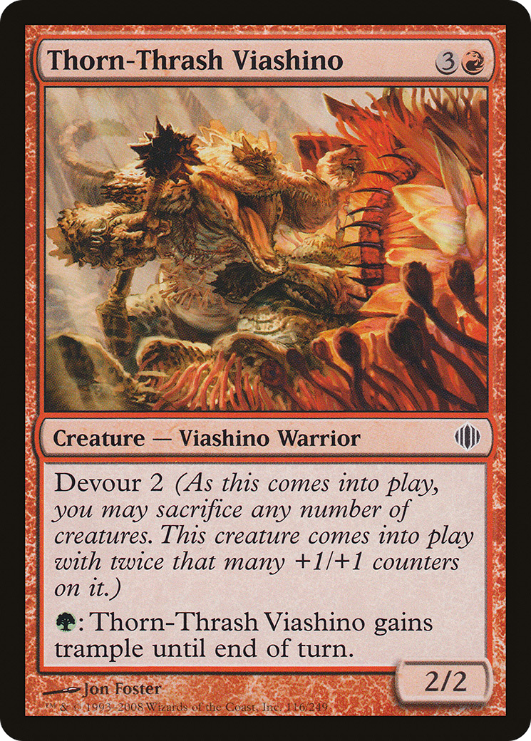 Thorn-Thrash Viashino (ALA-116) -  Foil