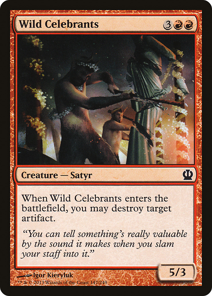 Wild Celebrants (THS-147) -  Foil