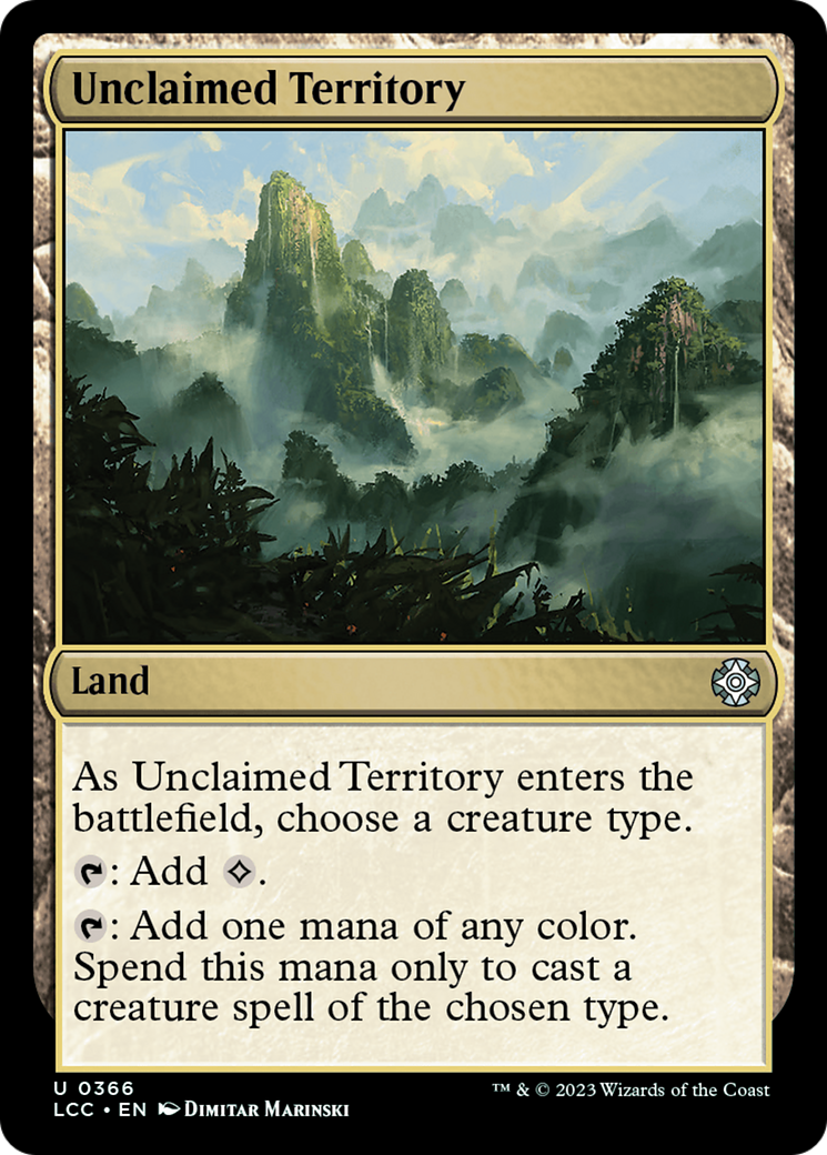 Unclaimed Territory (LCC-366) -