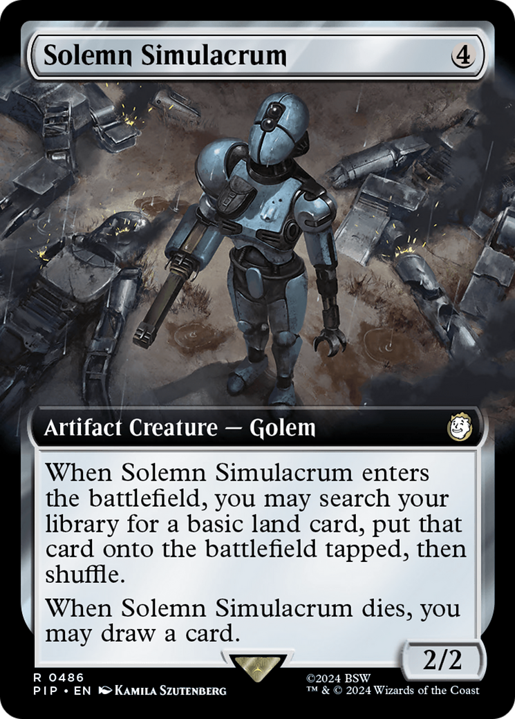 Solemn Simulacrum (PIP-486) - : (Extended Art) Foil