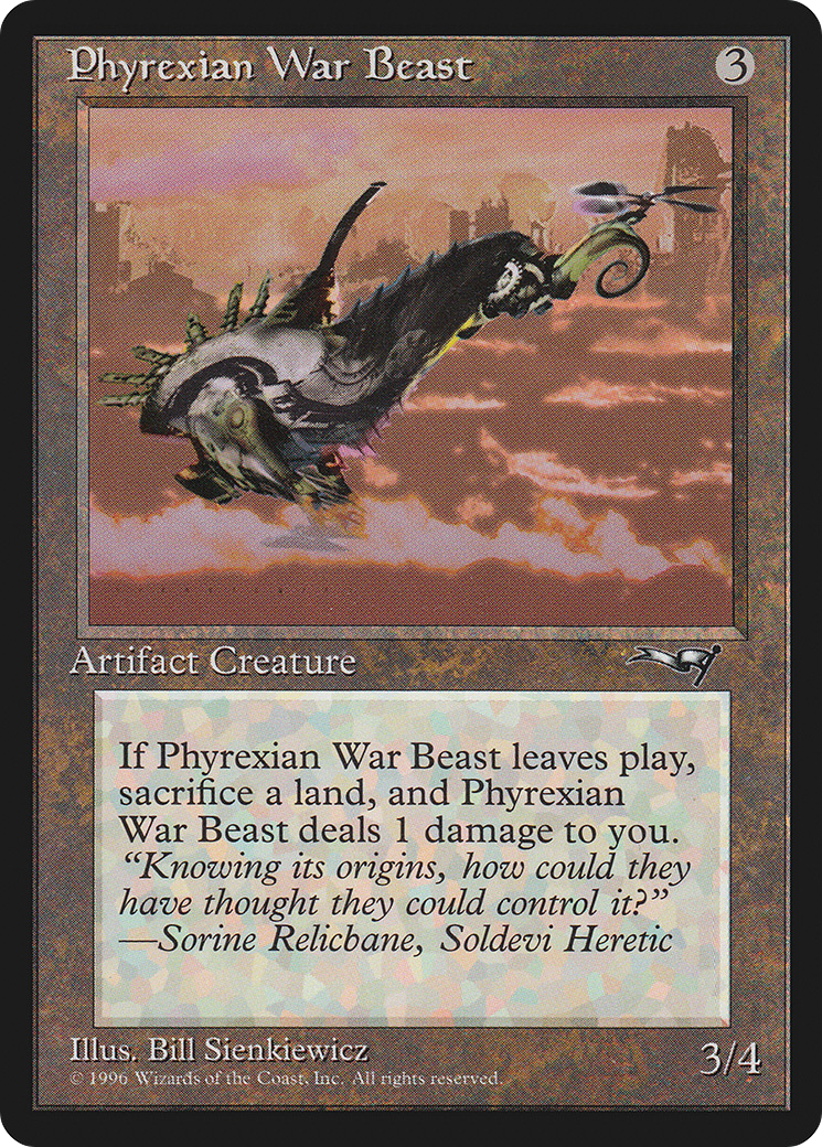 Phyrexian War Beast (ALL-127B) -