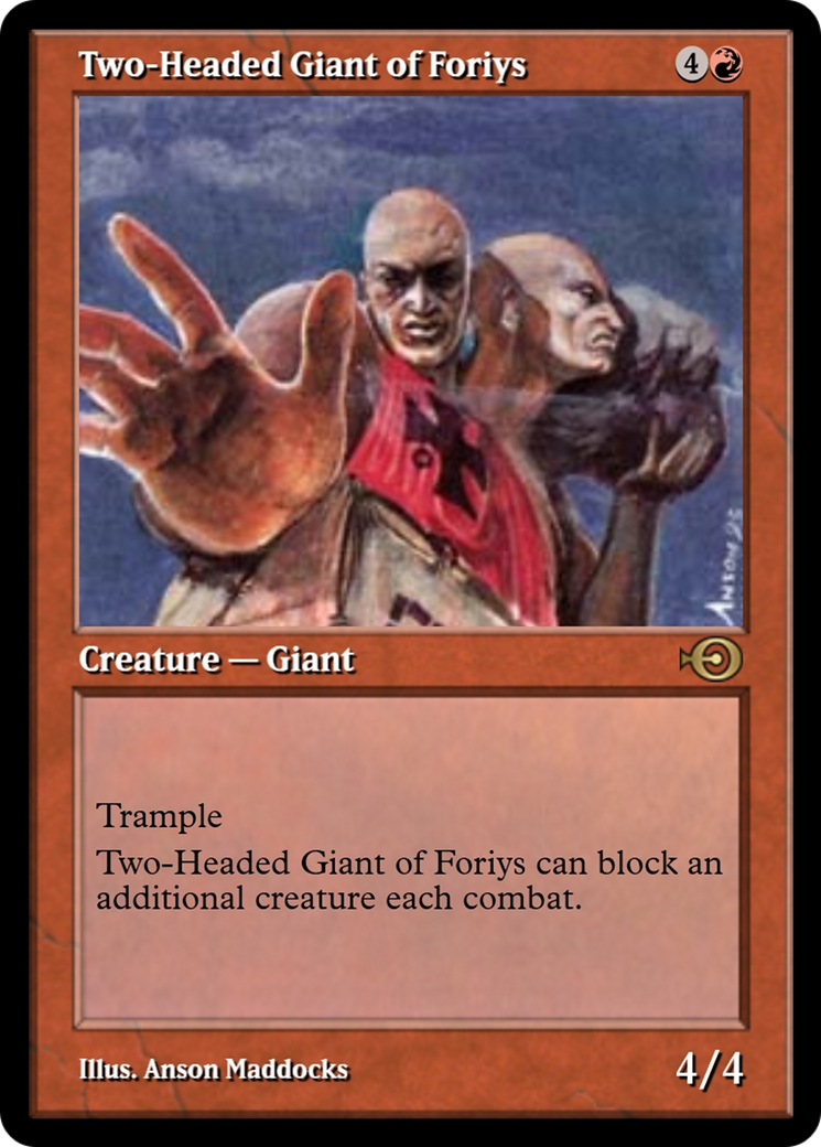 Two-Headed Giant of Foriys (PRM-211) -  Foil