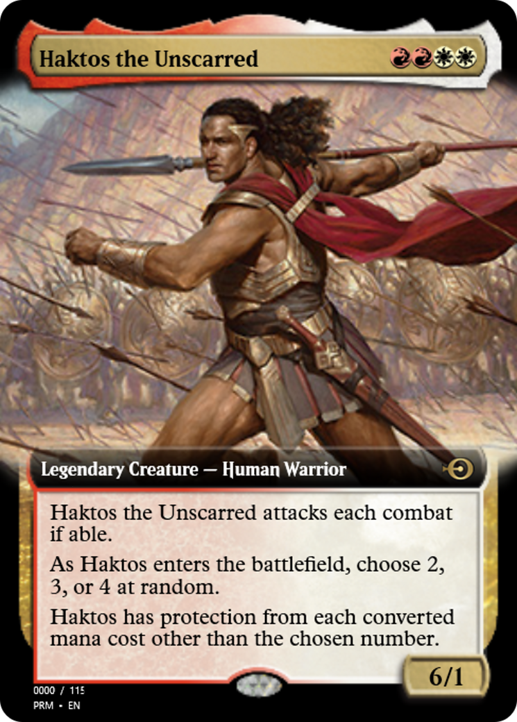 Haktos the Unscarred (PRM-79933) -