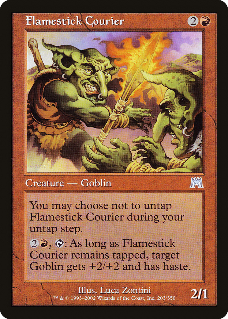 Flamestick Courier (ONS-203) -  Foil