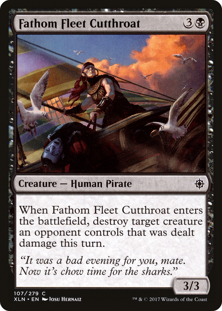 Fathom Fleet Cutthroat (XLN-107) -