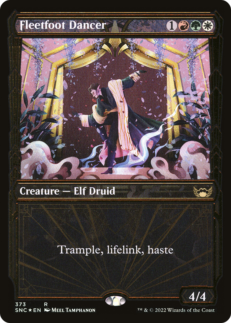 Fleetfoot Dancer (SNC-373) - : (Showcase) Foil