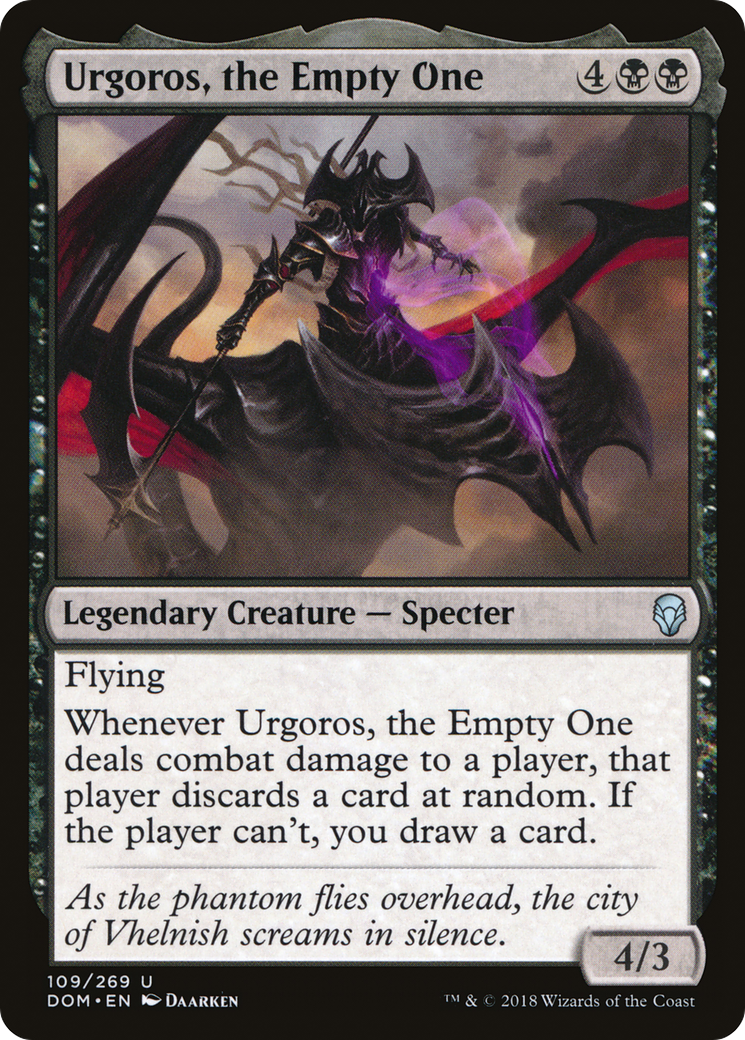 Urgoros, the Empty One (DOM-109) -