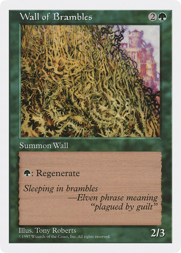 Wall of Brambles (5ED-338) -