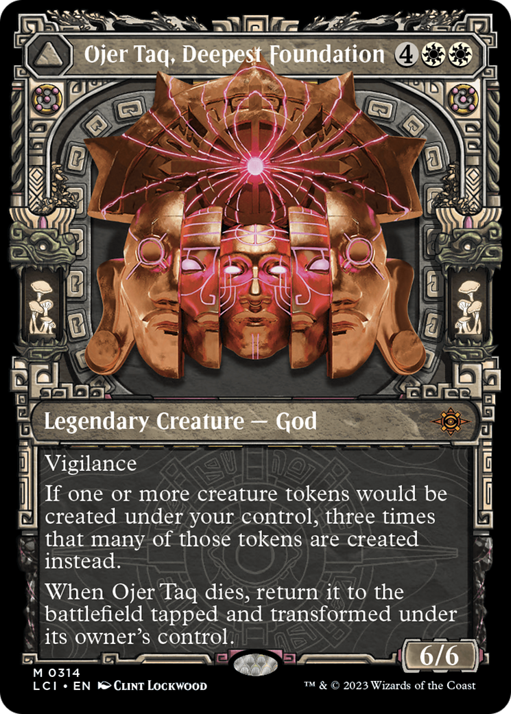 Ojer Taq, Deepest Foundation // Temple of Civilization (LCI-314) - : (Showcase) Foil