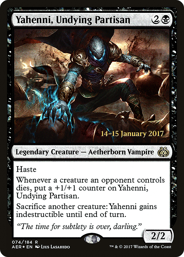 Yahenni, Undying Partisan (PRE-74S) -  Foil