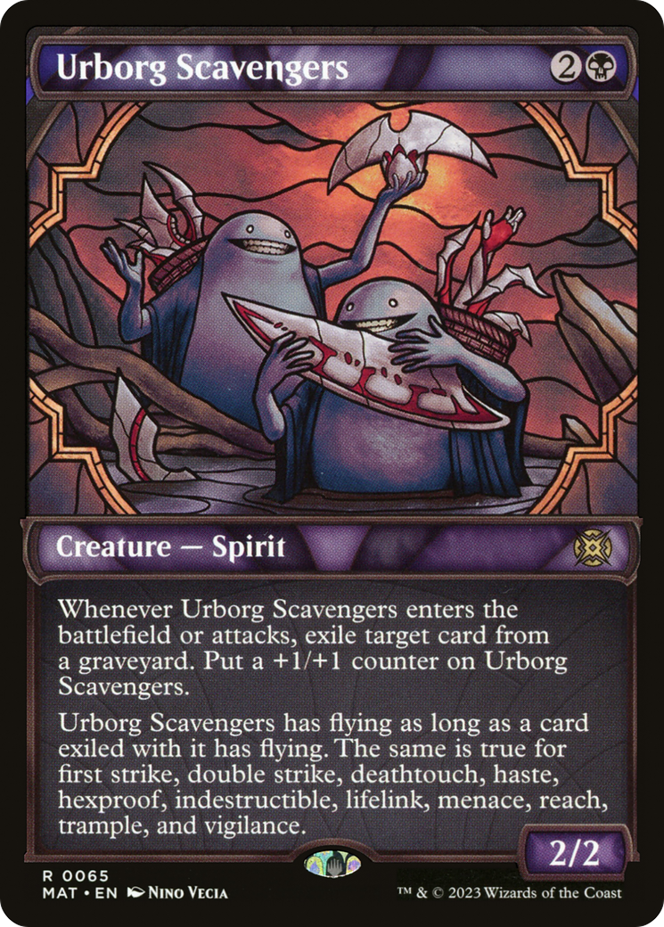 Urborg Scavengers (MAT-065) - : (Showcase) Foil