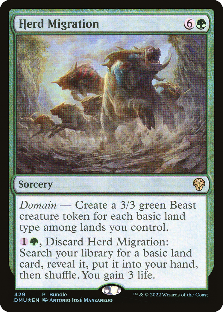 Herd Migration (UMP-429) -  Foil