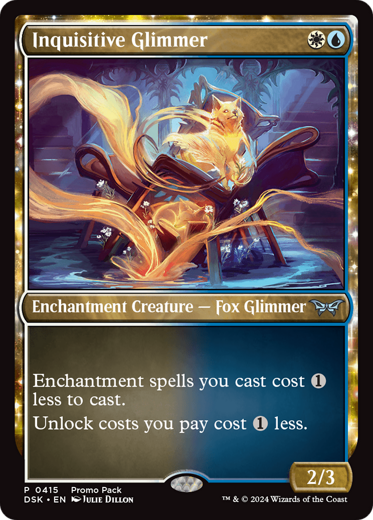 Inquisitive Glimmer (PPDSK-415) - : (enchantment) Foil