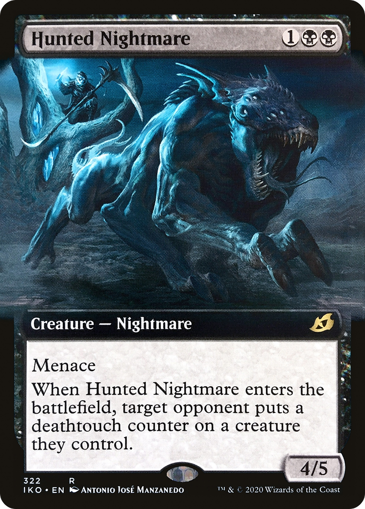 Hunted Nightmare (IKO-322) - : (Extended Art) Foil