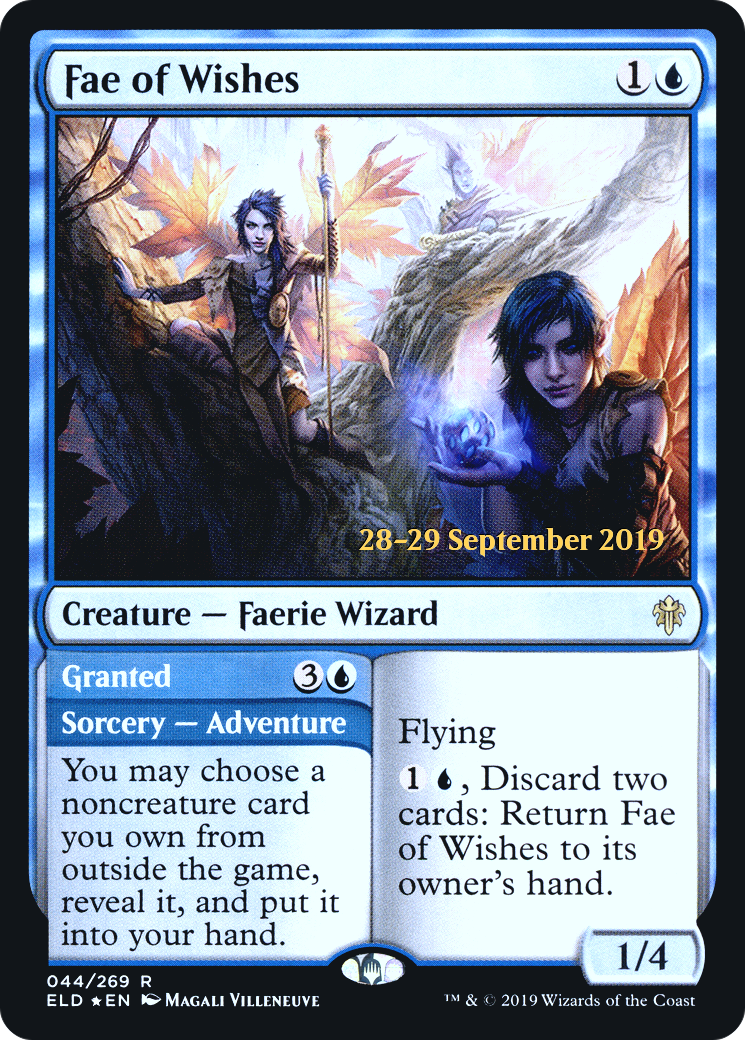 Fae of Wishes // Granted (PRE-44S) -  Foil