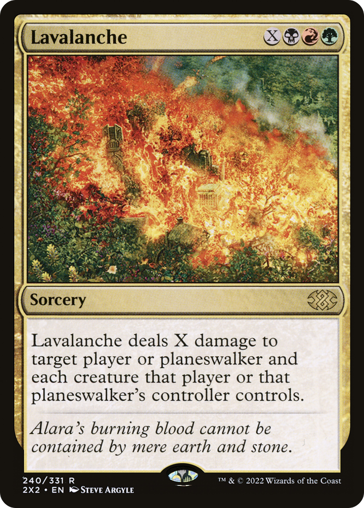 Lavalanche (2X2-240) -  Foil