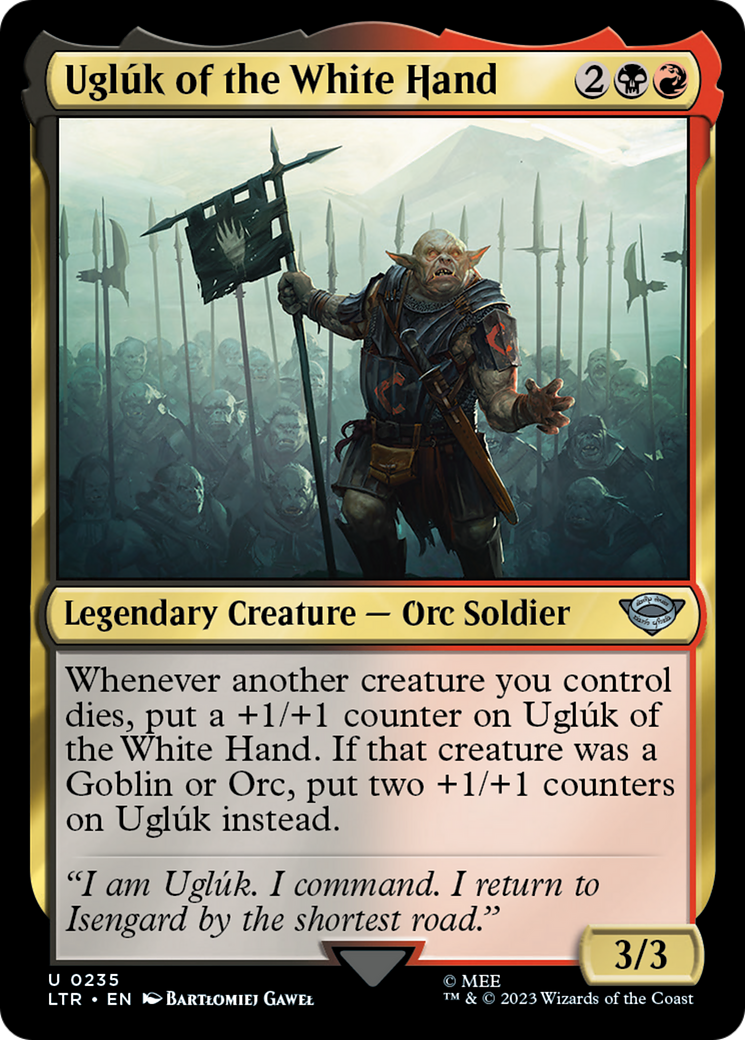 Uglúk of the White Hand (LTR-235) -  Foil