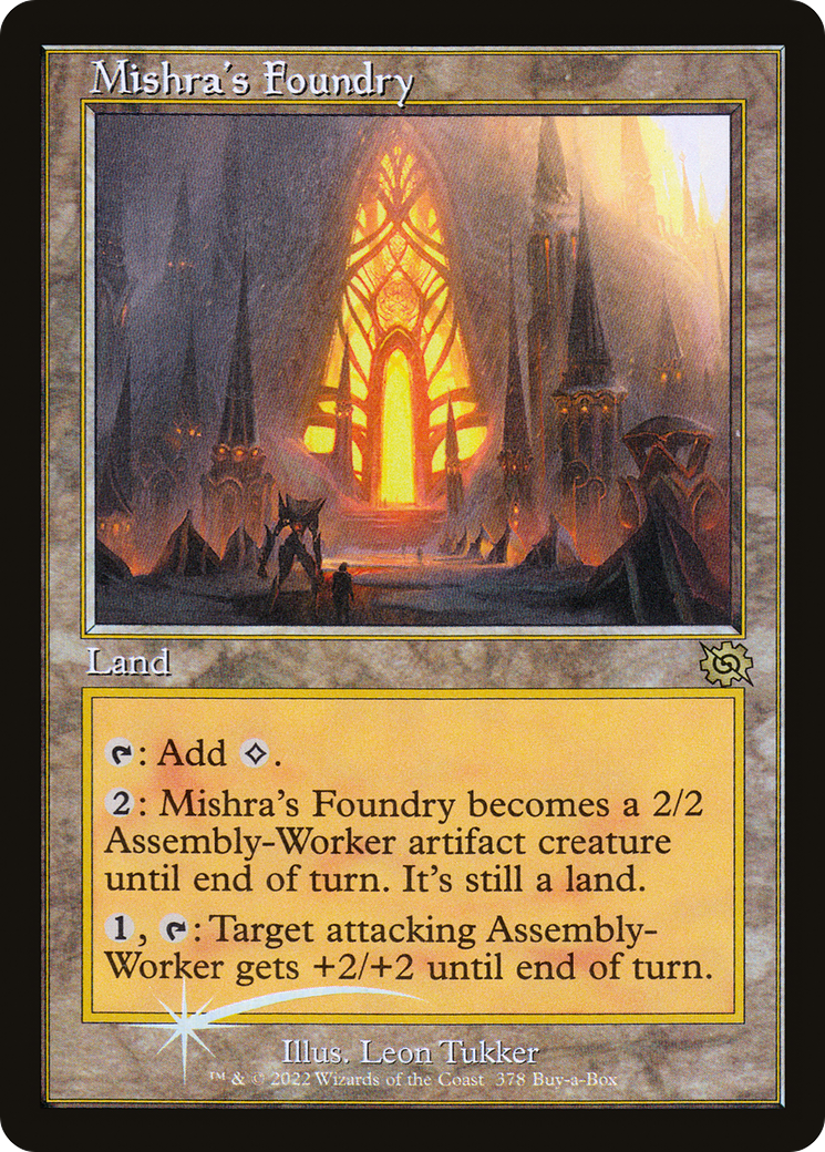 Mishra's Foundry (BABP-378) -  Foil