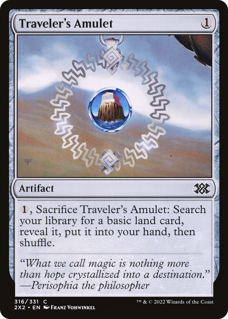 Traveler's Amulet (2X2-316) -  Foil