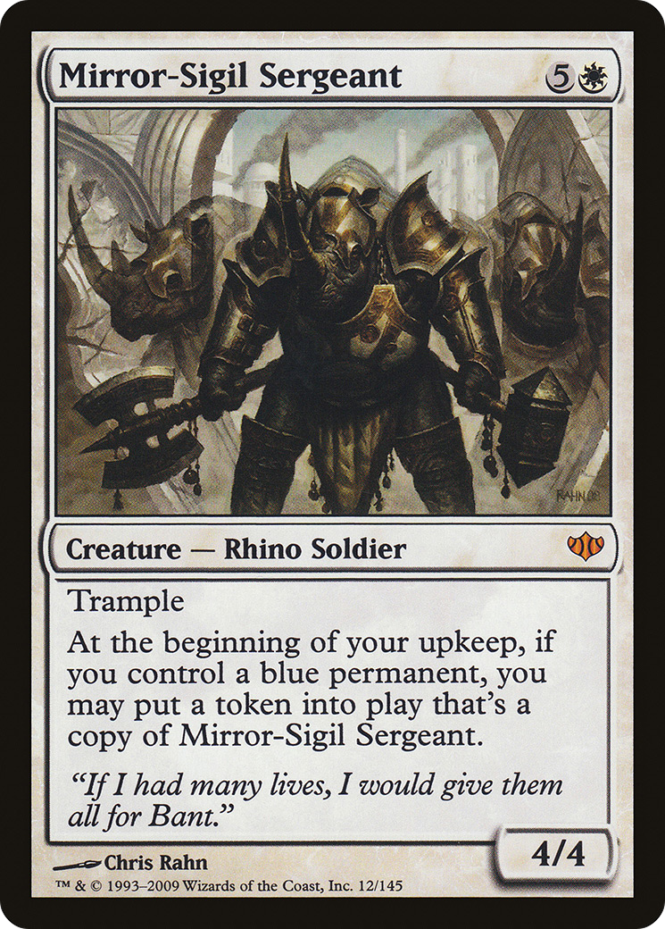 Mirror-Sigil Sergeant (CON-012) -