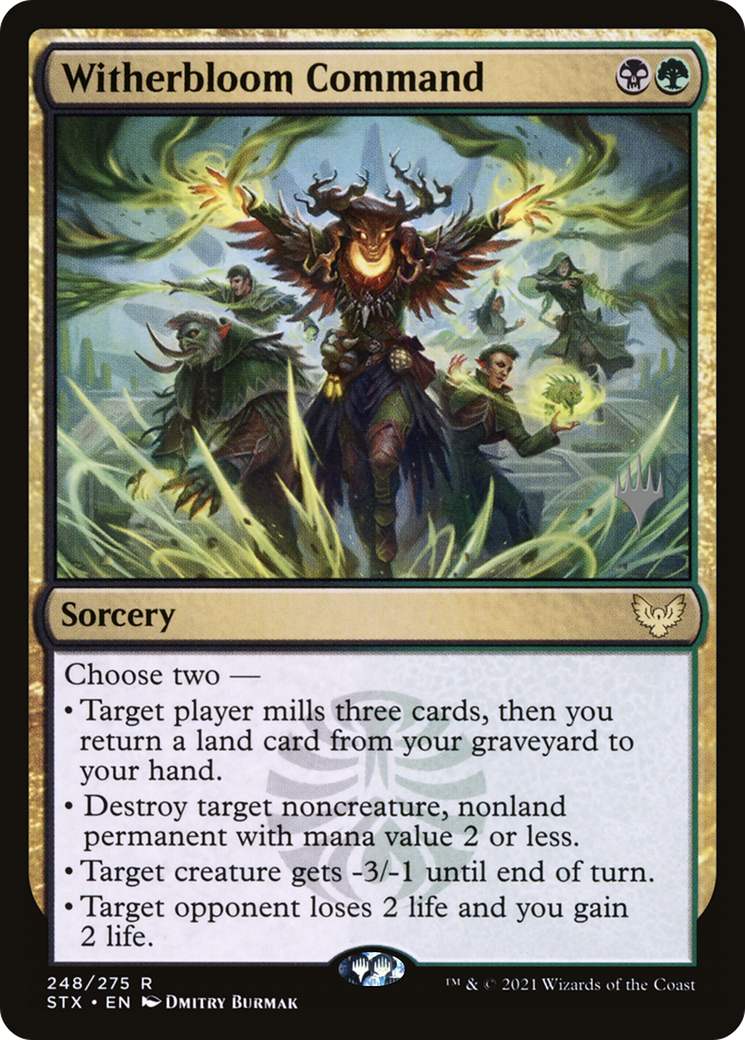 Witherbloom Command (PPSTX-248P) -  Foil